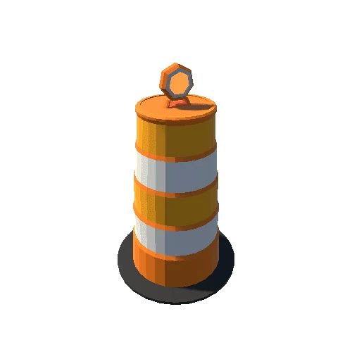 Large Traffic Cone w_light